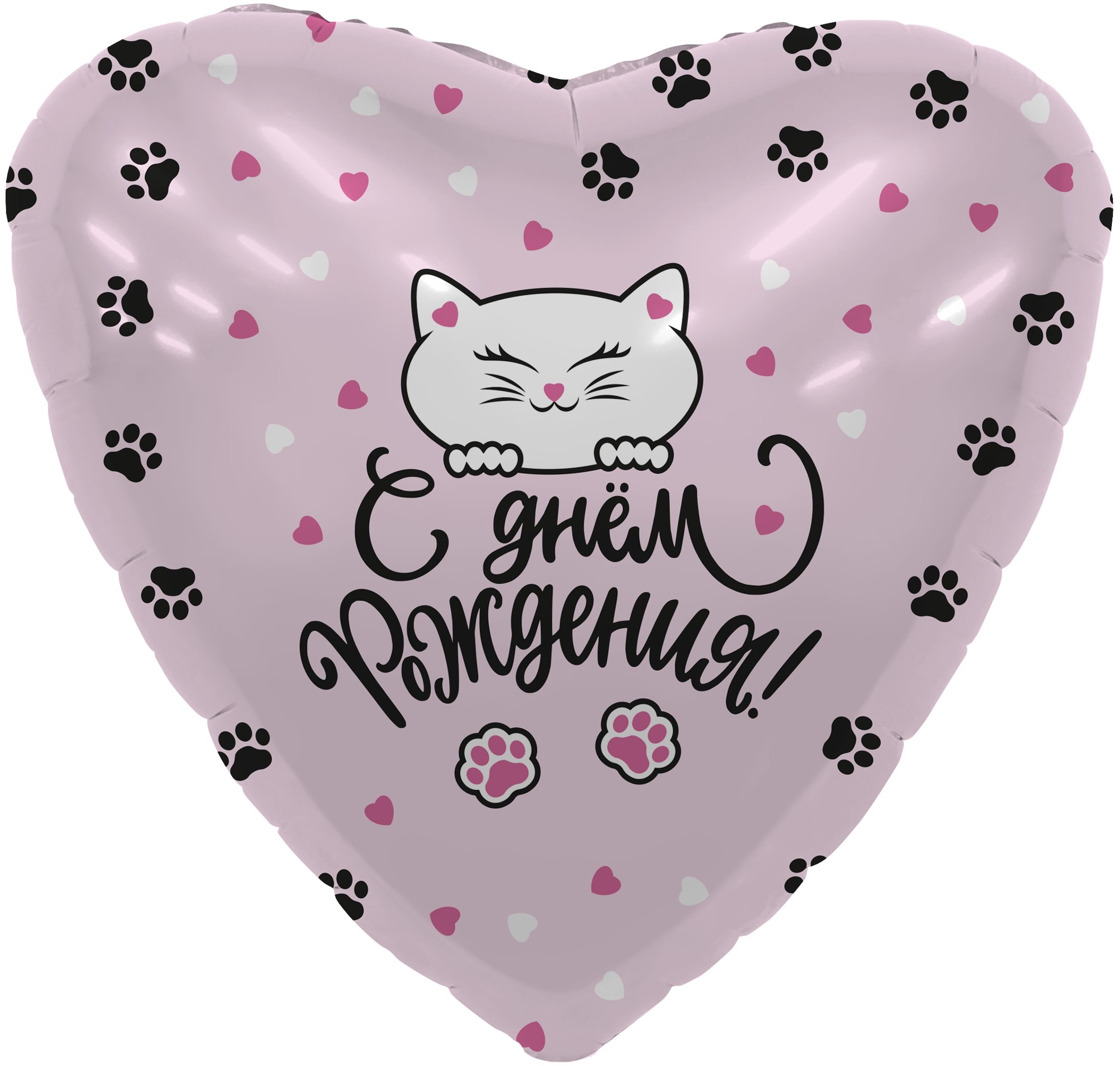 С днём рождения, Котёнок и лапки