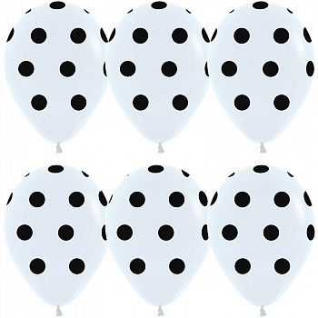 Чёрные точки на белом